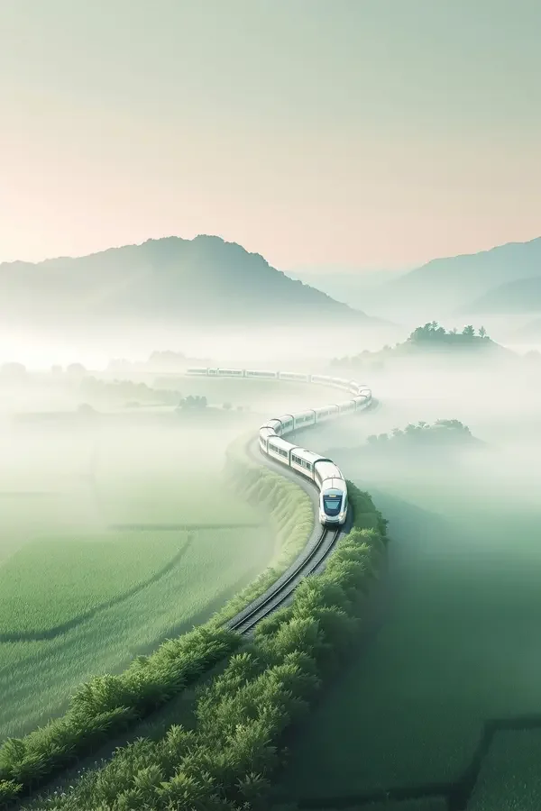 慢火车穿过江南（纪录片·2025）海报 - 天龙影院